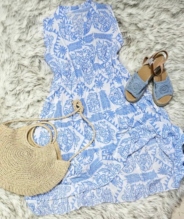 vestido de algodón