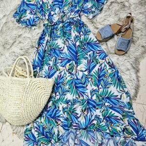 vestido estampado
