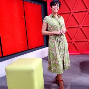 vestido estampado