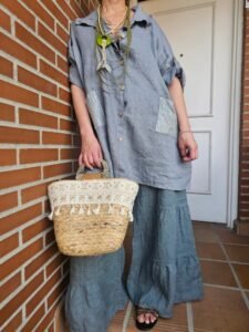 conjunto de lino 100%