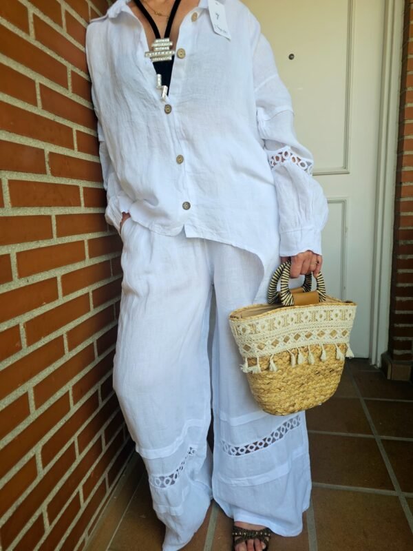 conjunto de lino 100%