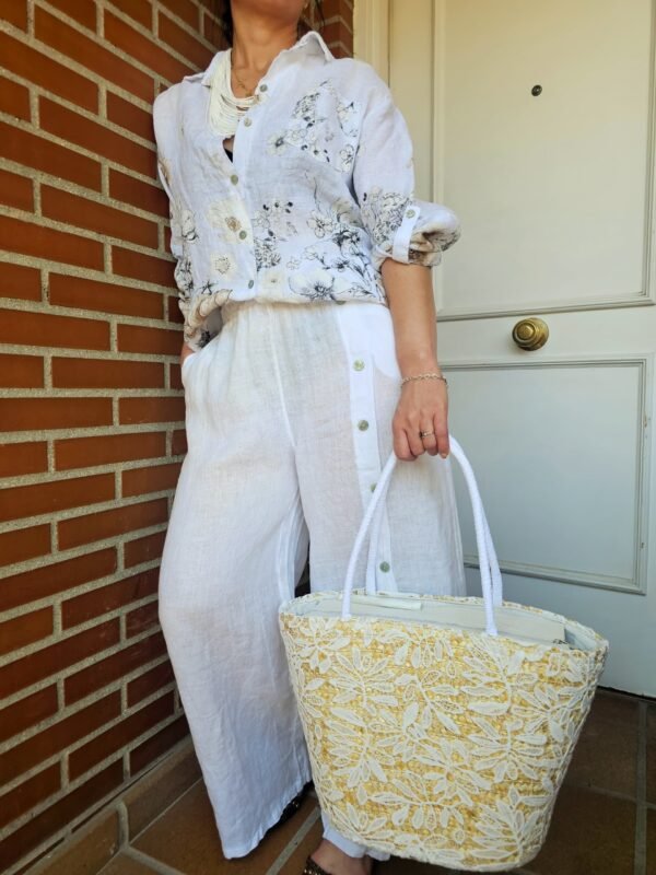 conjunto de lino 100%