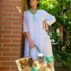 vestido lino 100% - Imagen 4