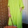 vestido lino 100% - Imagen 2