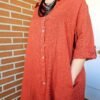 vestido de lino 100% - Imagen 2