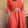 vestido de lino 100% - Imagen 3