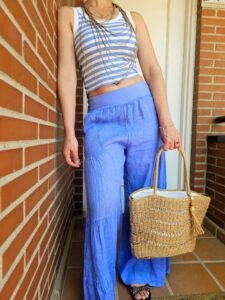 pantalon de lino 100%