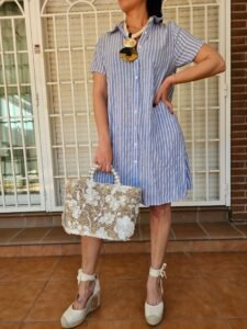 vestido de algodón