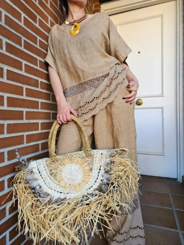 conjunto de lino 100%