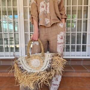 pantalon de puro lino