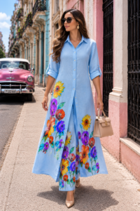 conjunto de lino 100 %