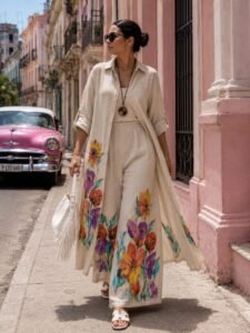 conjunto de lino