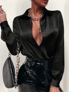 camisa de seda