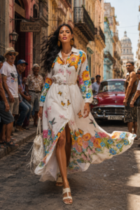 vestido lino