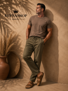 pantalon lino