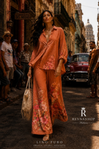 conjunto de lino