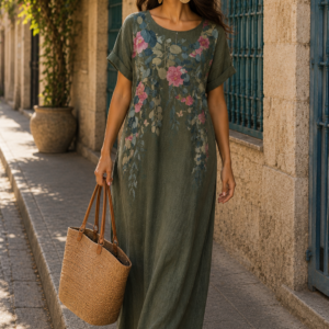 vestido lino