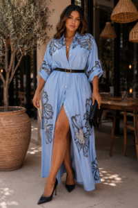 vestido lino