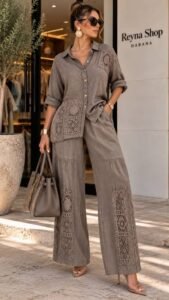 conjunto de lino