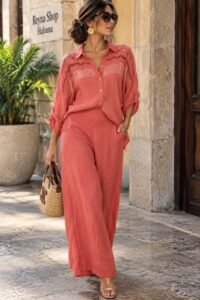 conjunto de lino