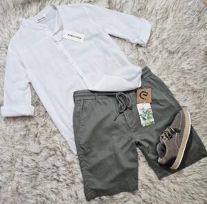 camisas lino 35 usd
chores de lino 40 usd