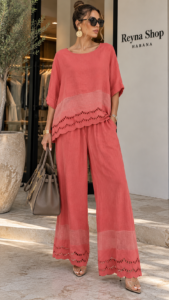 conjunto lino puro